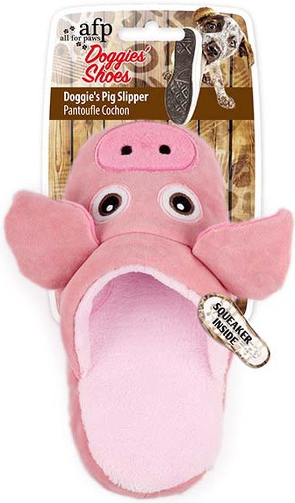 ΠΑΙΧΝΙΔΙ ΣΚΥΛΟΥ AFP DOGGIE'S PIG SLIPPER (21,8X15X11CM) AFP