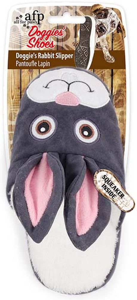 ΠΑΙΧΝΙΔΙ ΣΚΥΛΟΥ AFP DOGGIE'S RABBIT SLIPPER (21,8X11X13,5CM) AFP