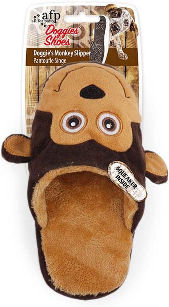 ΠΑΙΧΝΙΔΙ ΣΚΥΛΟΥ AFP DOGGIE'S MONKEY SLIPPER (21,8X15X9CM)