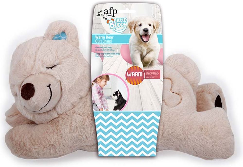 ΠΑΙΧΝΙΔΙ ΣΚΥΛΟΥ AFP LITTLE BUDDY WARM BEAR (38X20X18CM)