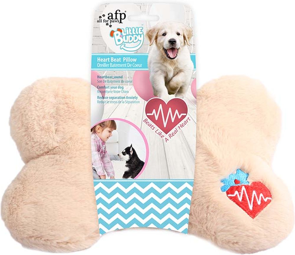 ΠΑΙΧΝΙΔΙ ΣΚΥΛΟΥ AFP LITTLE BUDDY HEART BEAT PILLOW (27X19X15,5CM) AFP