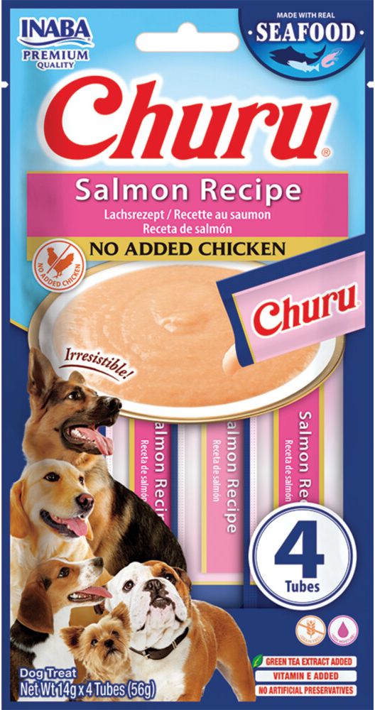 INABA ΛΙΧΟΥΔΙΕΣ CHURU DOG ΣΟΛΟΜΟΣ (56GR)
