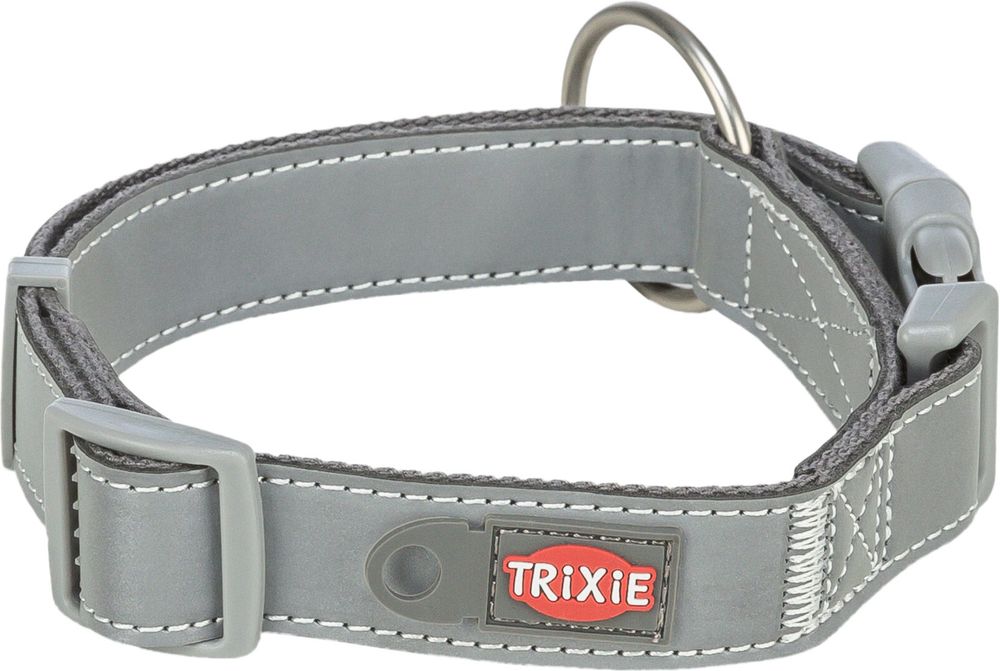 ΠΕΡΙΛΑΙΜΙΟ TRIXIE PREMIUM REFLECT ΓΡΑΦΙΤΗΣ (S-Μ 30-45CM/20MM) TRIXIE