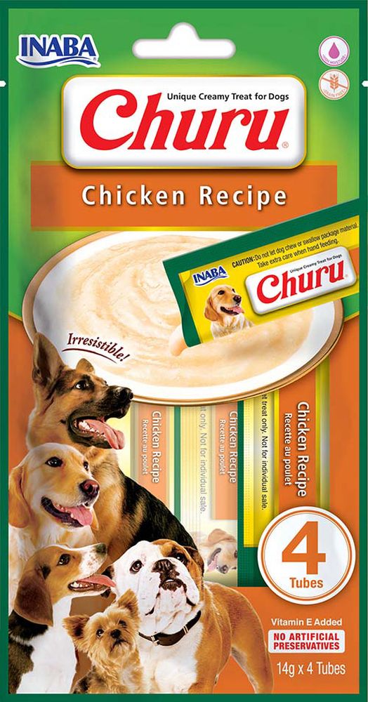 ΛΙΧΟΥΔΙΕΣ CHURU DOG ΜΕ ΚΟΤΟΠΟΥΛΟ (56GR) INABA