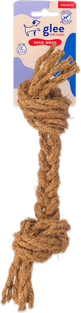 ΠΑΙΧΝΙΔΙ ΣΚΥΛΟΥ GLEE COCO ROPE WITH KNOTS SMALL (3X30CM)