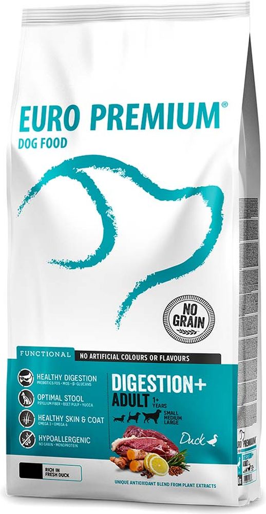 EURO PREMIUM ΤΡΟΦΗ ΣΚΥΛΟΥ EUROPREMIUM ADULT MEDIUM DIGESTION ΠΑΠΙΑ (10KG)