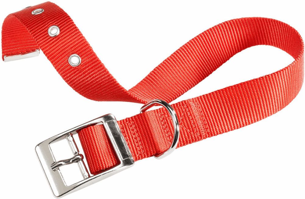 ΠΕΡΙΛΑΙΜΙΟ ΣΚΥΛΟΥ FERPLAST CLUB ΚΟΚΚΙΝΟ S (2X35-43CM) FERPLAST