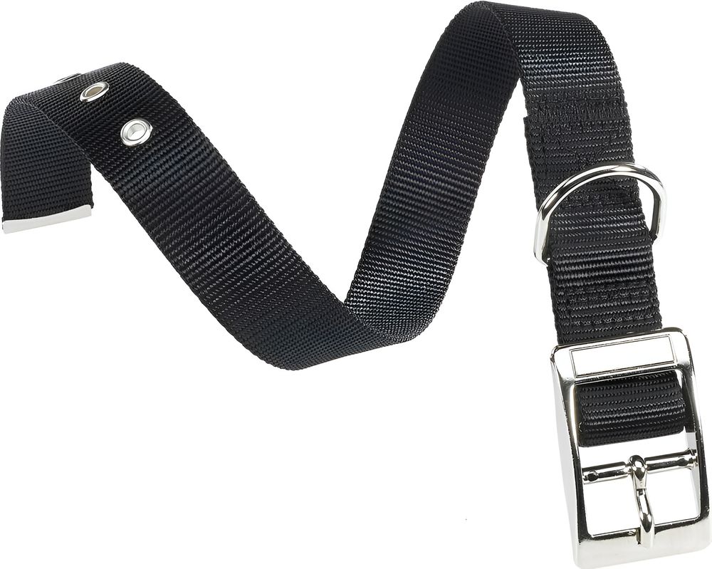 FERPLAST ΠΕΡΙΛΑΙΜΙΟ ΣΚΥΛΟΥ FERPLAST CLUB ΜΑΥΡΟ S (2X35-43CM)
