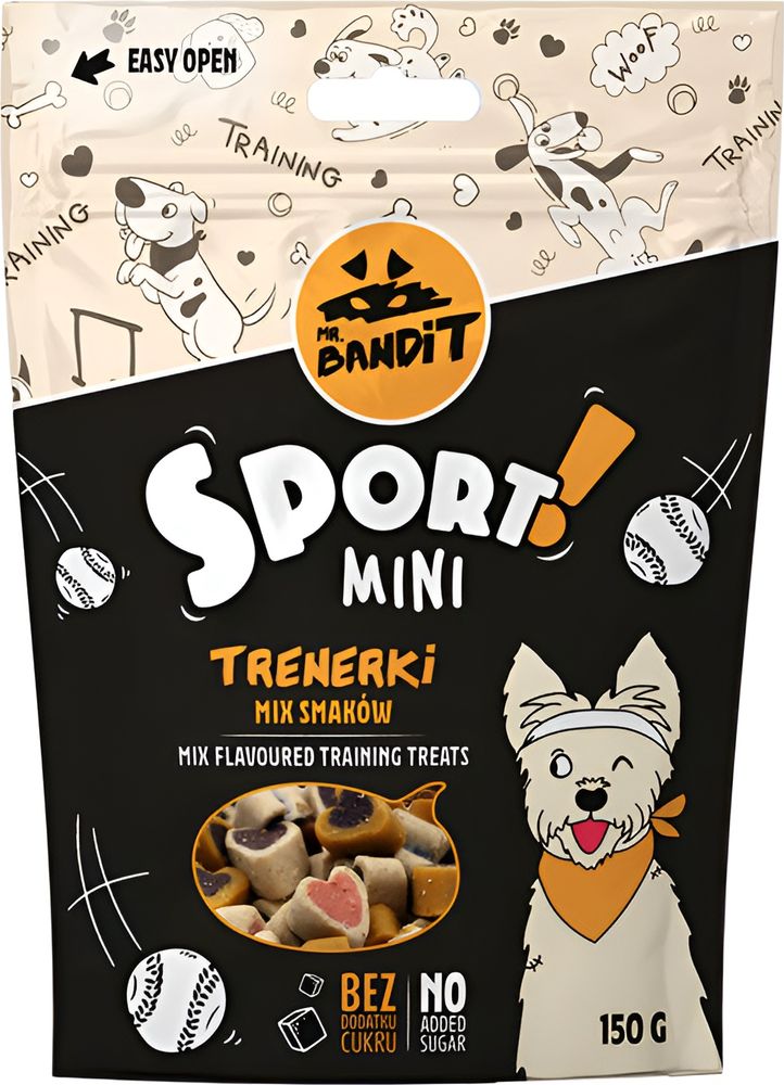 ΛΙΧΟΥΔΙΑ VET EXPERT MR BANDIT TR SPORT MINI FLAVOUR MIX (150GR)