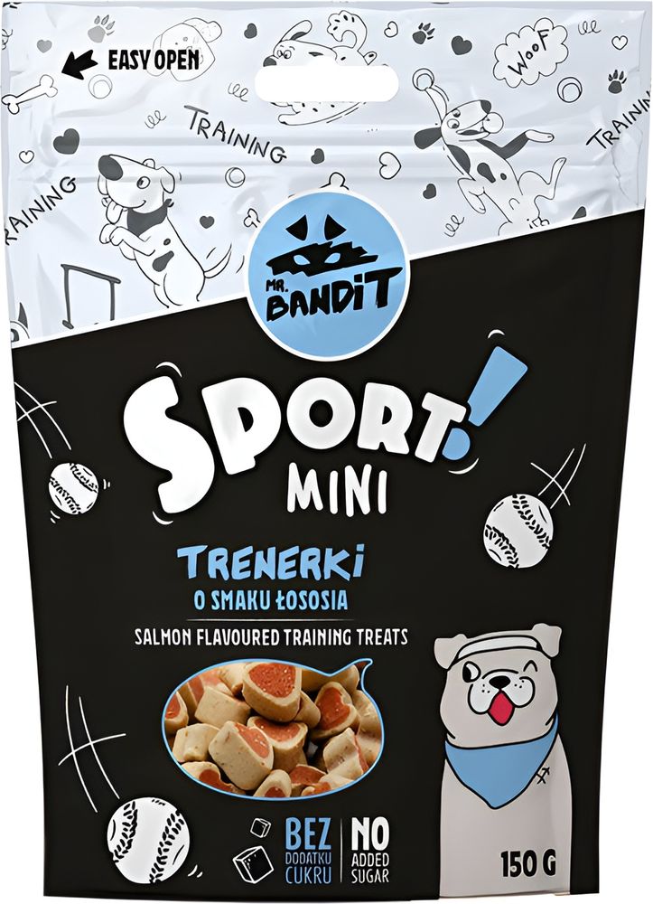 VET EXPERT ΛΙΧΟΥΔΙΑ VET EXPERT MR BANDIT TR-SPORT MINI SALMON (150GR)