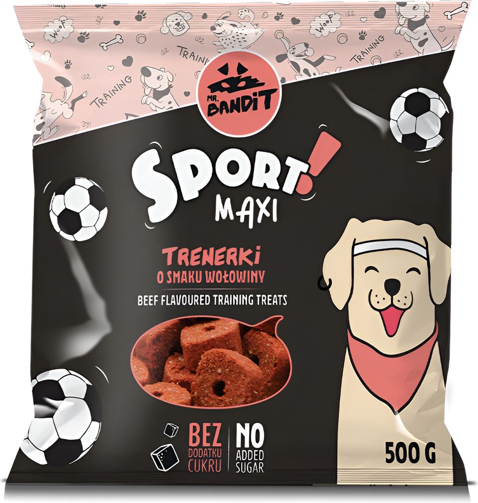 ΛΙΧΟΥΔΙΑ VET EXPERT MR BANDIT TR-SPORT MAXI BEEF (500GR)