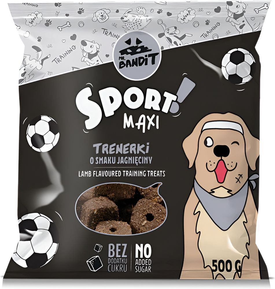 ΛΙΧΟΥΔΙΑ VET EXPERT MR BANDIT TR-SPORT MAXI LAMB (500GR)