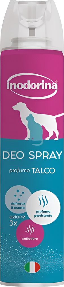 ΑΡΩΜΑ ΣΚΥΛΟΥ INODORINA DEO SPRAY ΤΑΛΚ (300ML) INODORINA
