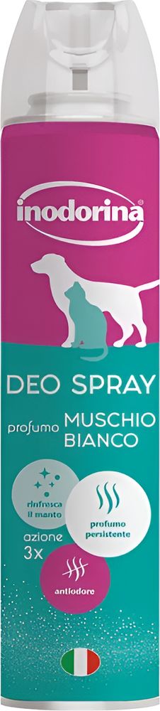 ΑΡΩΜΑ ΣΚΥΛΟΥ INODORINA DEO SPRAY WHITE MUSK (300ML)