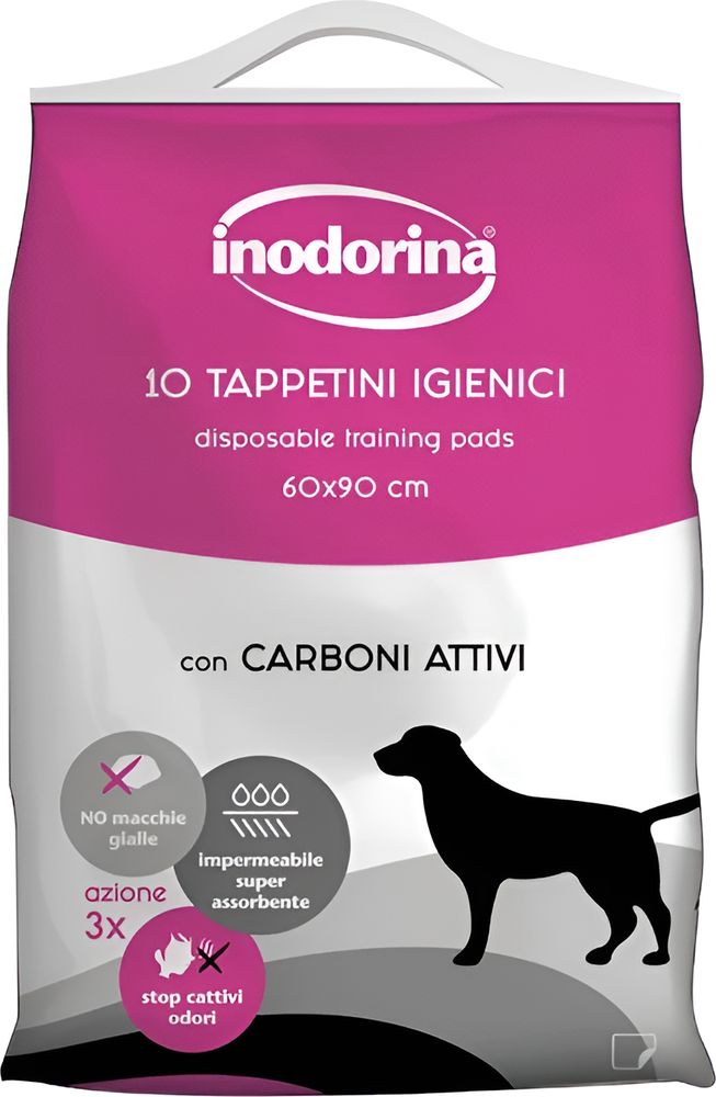 ΠΑΝΕΣ ΣΚΥΛΟΥ INODORINA ΜΕ ΕΝΕΡΓΟ ΑΝΘΡΑΚΑ (10TMX / 60X90CM) INODORINA
