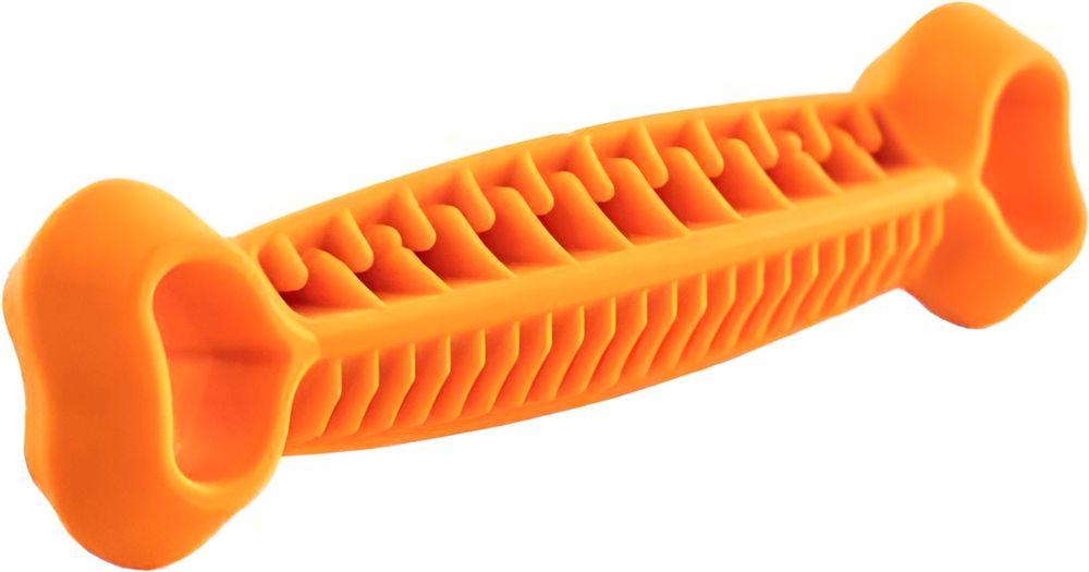ΠΑΙΧΝΙΔΙ ΣΚΥΛΟΥ FIBOO FIBOONE DENTAL ΠΟΡΤΟΚΑΛΙ (19CM) FIBOO