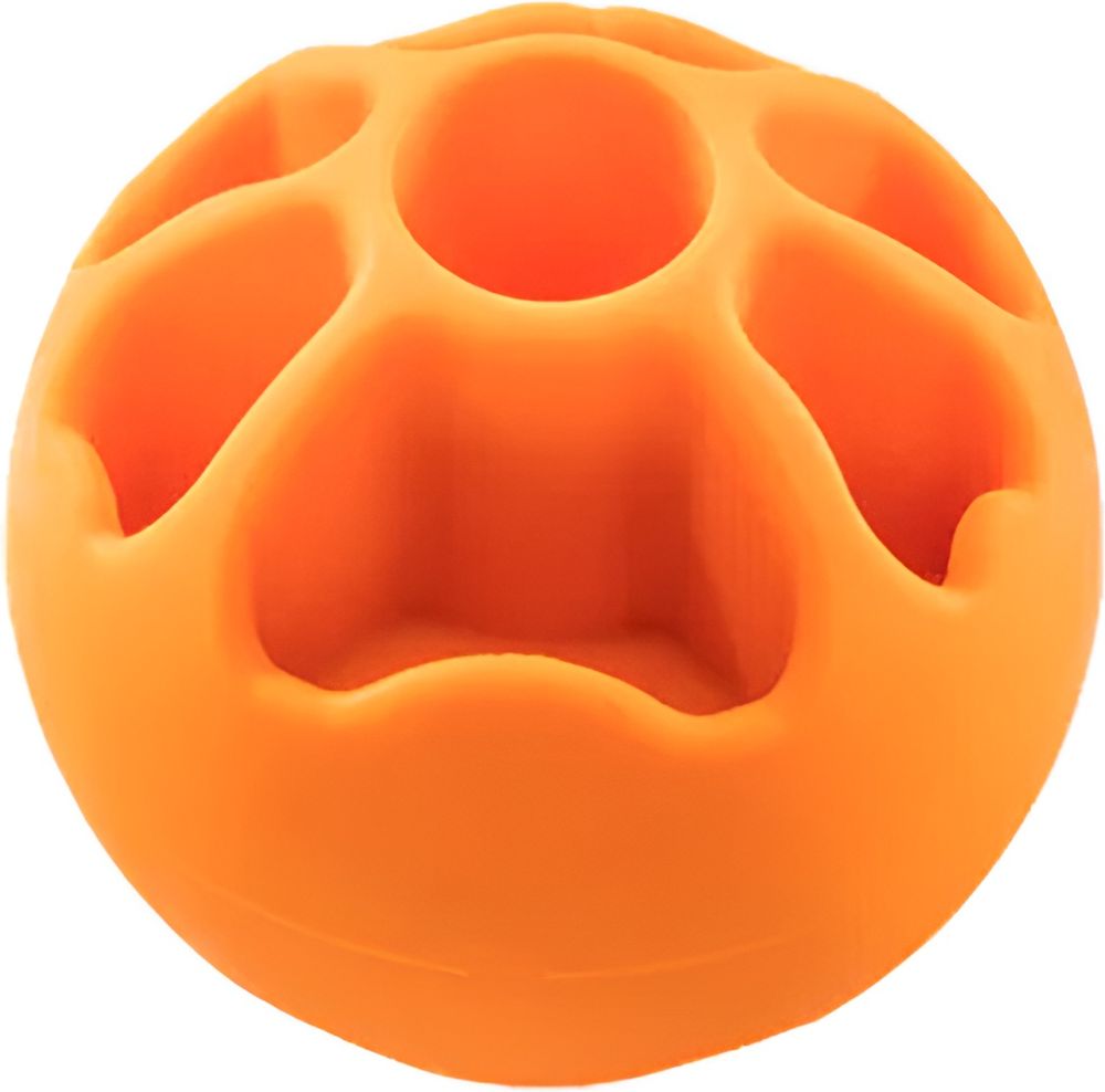 ΠΑΙΧΝΙΔΙ ΣΚΥΛΟΥ FIBOO SNACK FIBOOL ΠΟΡΤΟΚΑΛΙ (6X6CM)