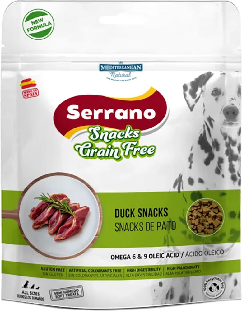 MEDITERRANEAN NATURAL ΛΙΧΟΥΔΙΕΣ MEDITERRANEAN NATURAL TAPAS GRAIN FREE ΠΑΠΙΑ Ω3 - 6 (150GR)