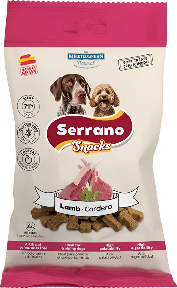 ΛΙΧΟΥΔΙΕΣ MEDITERRANEAN NATURAL SERRANO ΑΡΝΙ (100GR)
