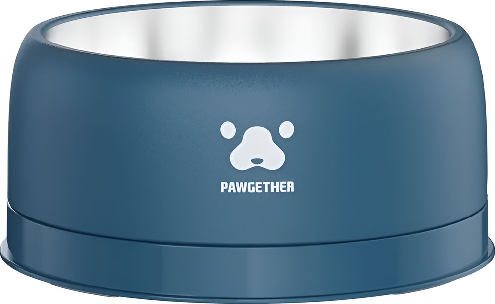 ΜΠΟΛ ΣΚΥΛΟΥ PAWGETHER SERIES 4 ΜΠΛΕ ΑΝΟΞΕΙΔΩΤΟ (1000ML/330ML/19X19,6X8,8CM) PAWGETHER