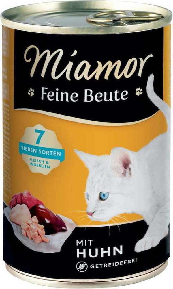 MIAMOR ΚΟΝΣΕΡΒΑ ΓΑΤΑΣ MIAMOR FEINE BEUTE ΚΟΤΟΠΟΥΛΟ (400GR)