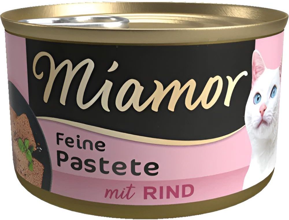 ΚΟΝΣΕΡΒΑ ΓΑΤΑΣ MIAMOR PASTETE ΒΟΔΙΝΟ (85GR)