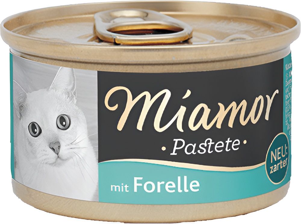 MIAMOR ΚΟΝΣΕΡΒΑ ΓΑΤΑΣ MIAMOR PASTETE ΠΕΣΤΡΟΦΑ (85GR)