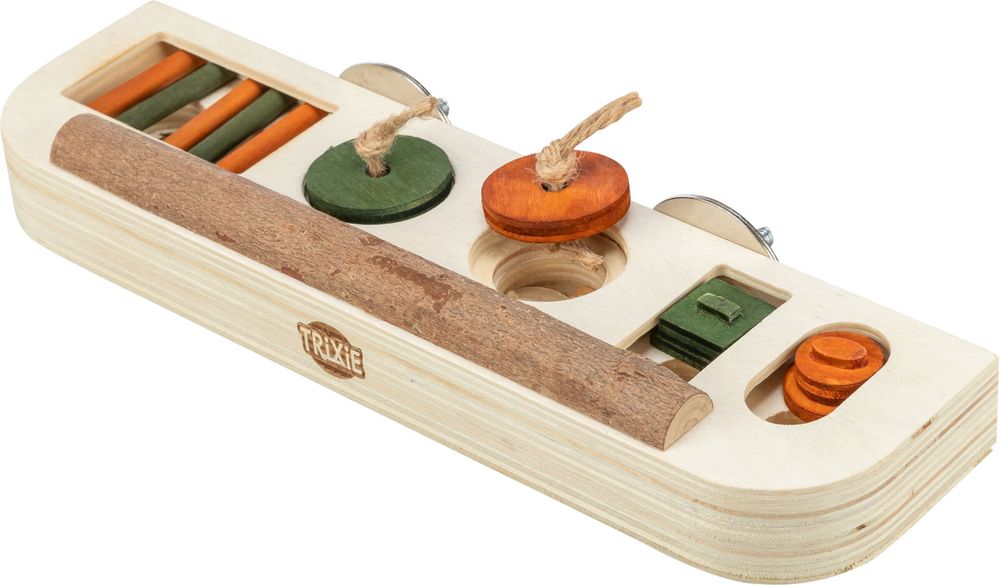 ΠΑΙΧΝΙΔΙ ΠΤΗΝΩΝ TRIXIE ΓΙΑ ΛΙΧΟΥΔΙΕΣ ΞΥΛΙΝΟ (25Χ9Χ4CM) TRIXIE