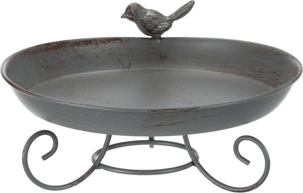 ΕΞΩΤΕΡΙΚΗ ΜΠΑΝΙΕΡΑ ΠΤΗΝΩΝ TRIXIE ΓΚΡΙ (800ML/22CM) TRIXIE