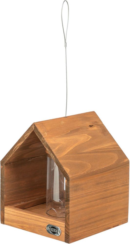 ΤΑΙΣΤΡΑ ΠΤΗΝΩΝ TRIXIE NATURA ΚΡΕΜΑΣΤΗ - ΣΙΛΟ ΚΑΦΕ (20Χ24Χ20CM)