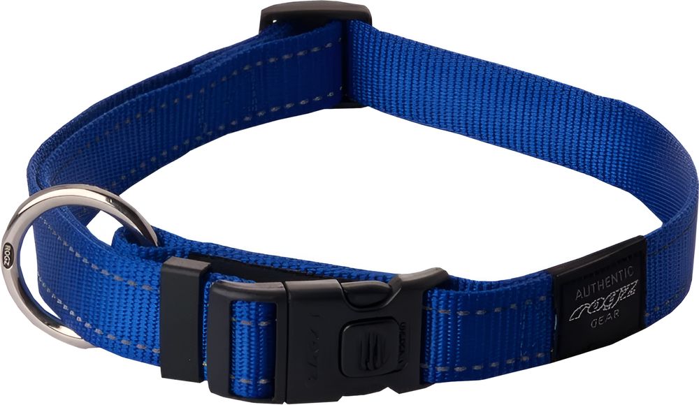 ΠΕΡΙΛΑΙΜΙΟ ΣΚΥΛΟΥ ROGZ UTILITY ΜΠΛΕ (MEDIUM/ 26-40CM)