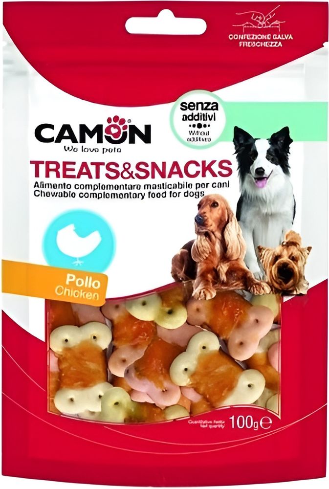 CAMON SNACK CAMON ΜΠΙΣΚΟΤΑ ΚΟΤΟΠΟΥΛΟ (100GR)