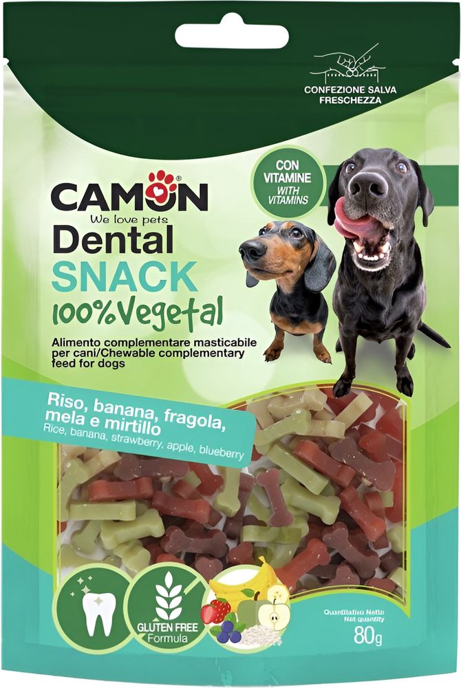 SNACK CAMON ΚΟΚΚΑΛΑ ΜΠΑΝΑΝΑ ΦΡΑΟΥΛΑ ΜΗΛΟ ΜΥΡΤΙΛΑ (80GR)