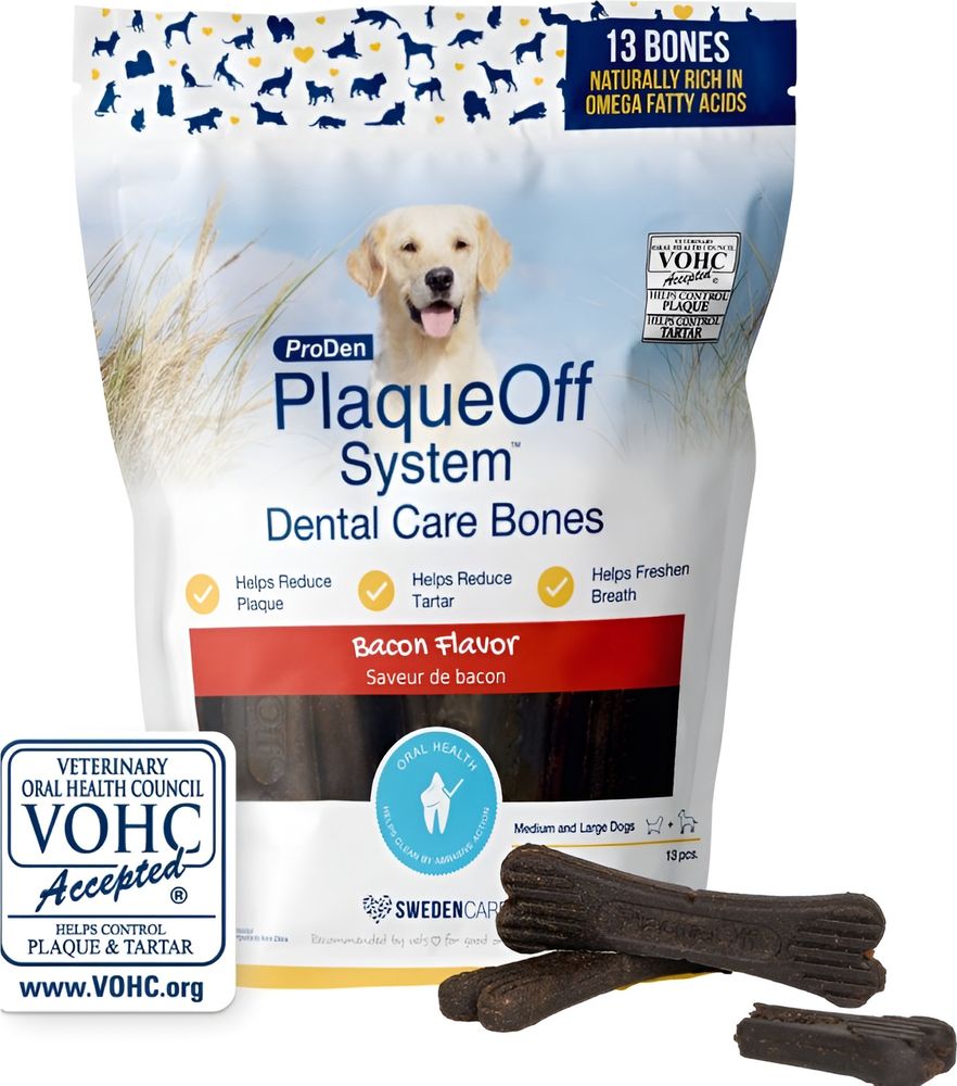 PLAQUE OFF ΛΙΧΟΥΔΙΕΣ PRODEN PLAQUEOFF DENTAL CARE BONES ΜΠΕΙΚΟΝ (482GR)
