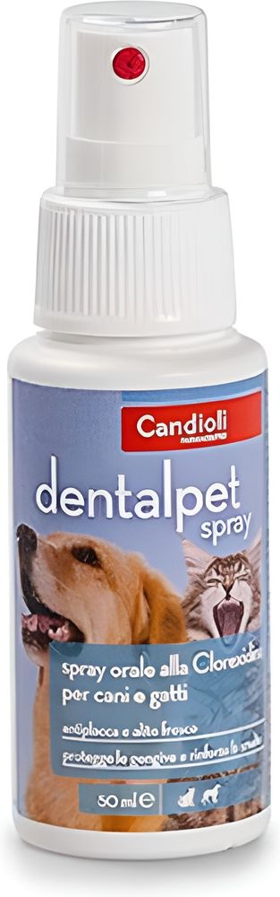 CANDIOLI ΣΤΟΜΑΤΙΚΟ ΔΙΑΛΥΜΑ CANDIOLI DENTALPET SPRAY (50ML)