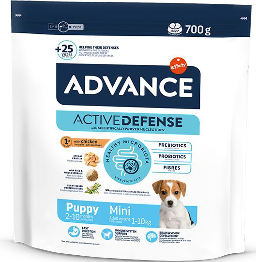 ΤΡΟΦΗ ADVANCE MINI PUPPY PROTECT ΚΟΤΟΠΟΥΛΟ (700GR) AFFINITY