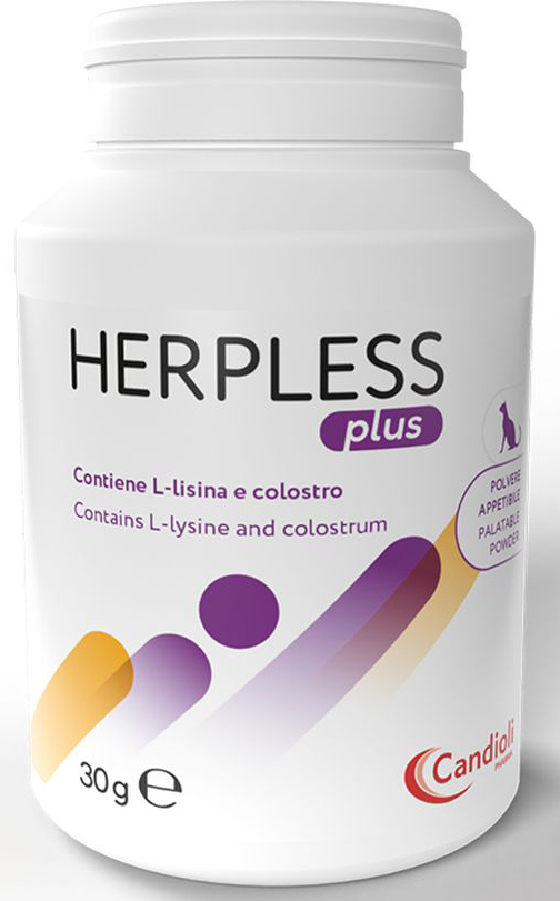 ΣΥΜΠΛΗΡΩΜΑ ΔΙΑΤΡΟΦΗΣ CANDIOLI HERPLESS ΣΕ ΣΚΟΝΗ (30GR)