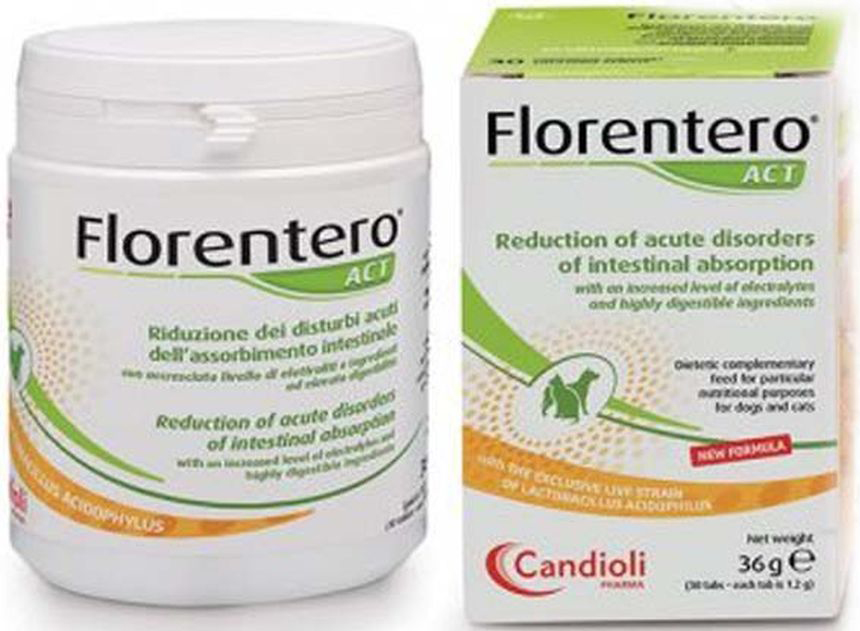 ΠΡΟΒΙΟΤΙΚΑ ΣΚΥΛΟΥ ΓΑΤΑΣ CANDIOLI FLORENTERO ACT (30 ΤΑΜΠΛΕΤΕΣ)