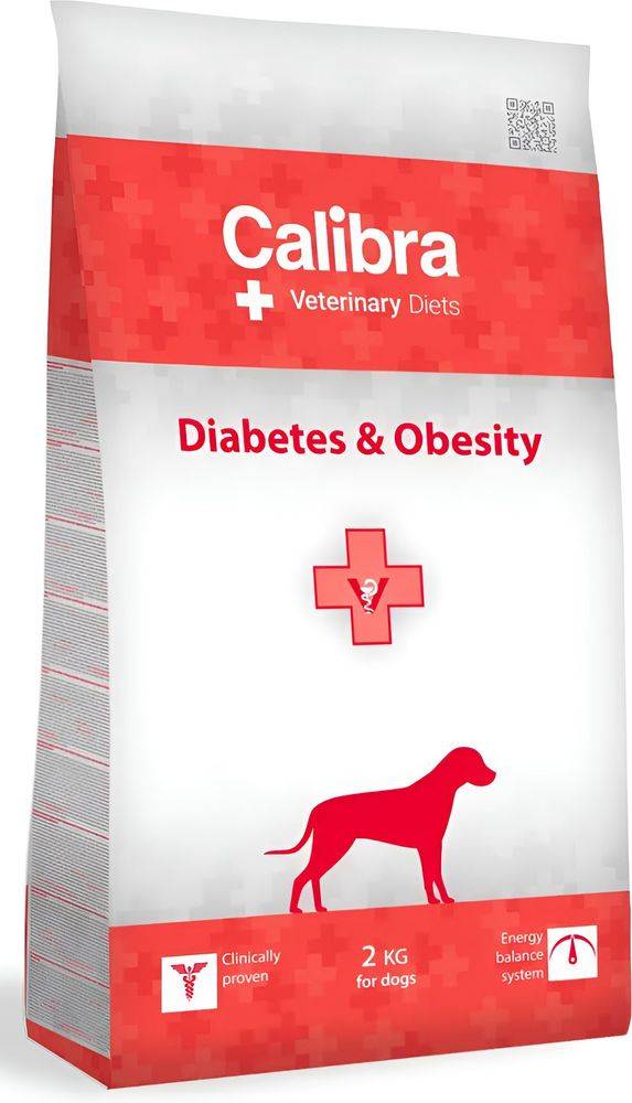 ΤΡΟΦΗ ΣΚΥΛΟΥ CALIBRA VD DOG DIABETES - OBESITY (2KG) CALIBRA