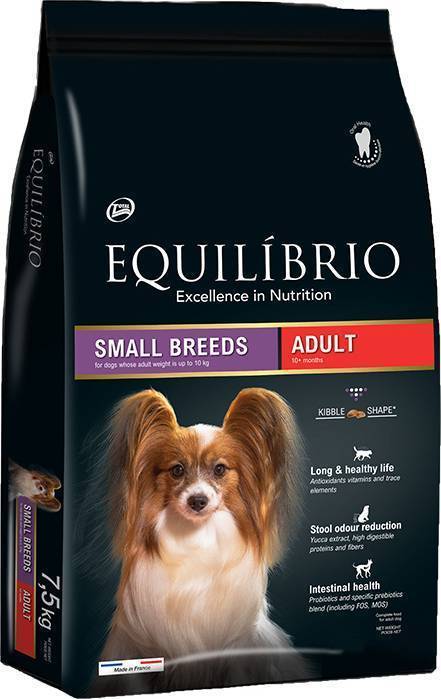 ΤΡΟΦΗ ΣΚΥΛΟΥ EQUILIBRIO ADULT SMALL BREED INDOOR ΚΟΤΟΠΟΥΛΟ 7,5KG EQUILIBRIO