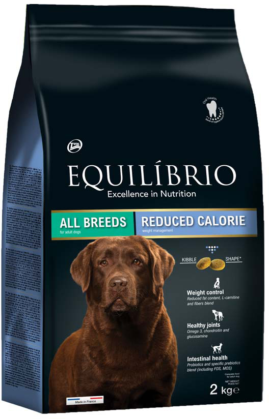 ΤΡΟΦΗ ΣΚΥΛΟΥ EQUILIBRIO REDUCED CALORIE ALL BREEDS 2KG