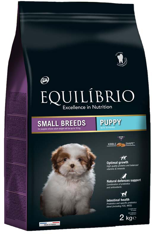 ΤΡΟΦΗ ΣΚΥΛΟΥ EQUILIBRIO PUPPY SMALL BREED ΚΟΤΟΠΟΥΛΟ 2KG