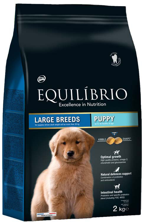 ΤΡΟΦΗ ΣΚΥΛΟΥ EQUILIBRIO PUPPY LARGE BREED ΚΟΤΟΠΟΥΛΟ (12KG)