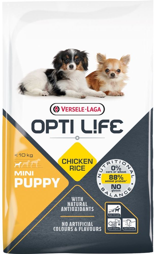 ΤΡΟΦΗ ΣΚΥΛΟΥ OPTI LIFE PUPPY MINI ΚΟΤΟΠΟΥΛΟ (2,5KG)