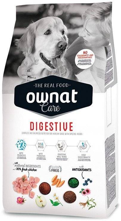 ΤΡΟΦΗ ΣΚΥΛΟΥ OWNAT CARE DIGESTIVE 3KG OWNAT