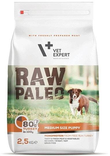 ΤΡΟΦΗ ΣΚΥΛΟΥ RAW PALEO PUPPY MEDIUM ΓΑΛΟΠΟΥΛΑ 2.5KG RAW PALEO
