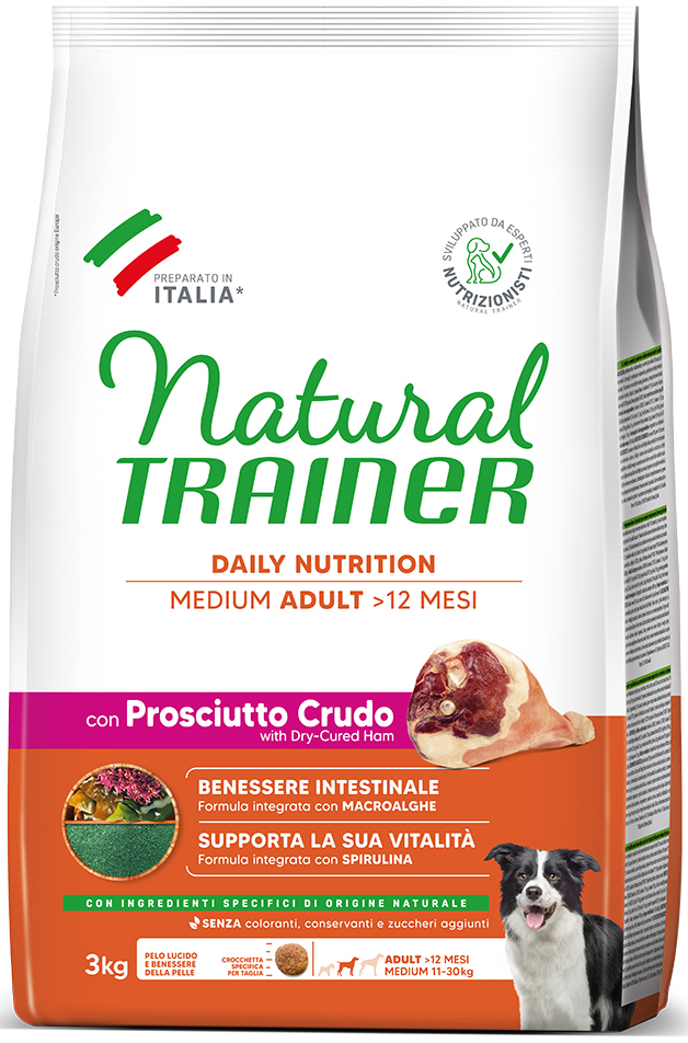 ΤΡΟΦΗ ΣΚΥΛΟΥ TRAINER MEDIUM ADULT ΠΡΟΣΟΥΤΟ (12KG) TRAINER