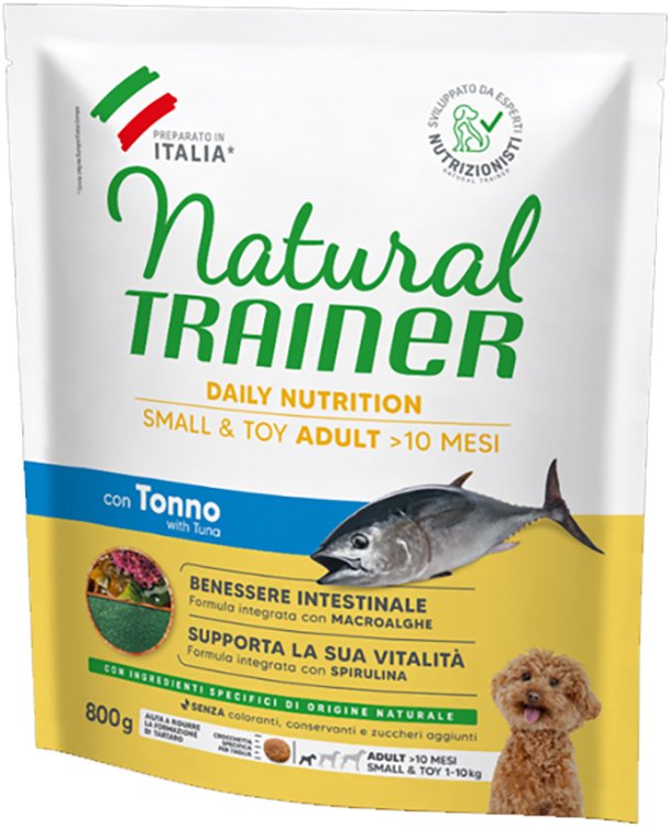 ΤΡΟΦΗ ΣΚΥΛΟΥ TRAINER NATURAL MINI ADULT ΤΟΝΟΣ (800GR)