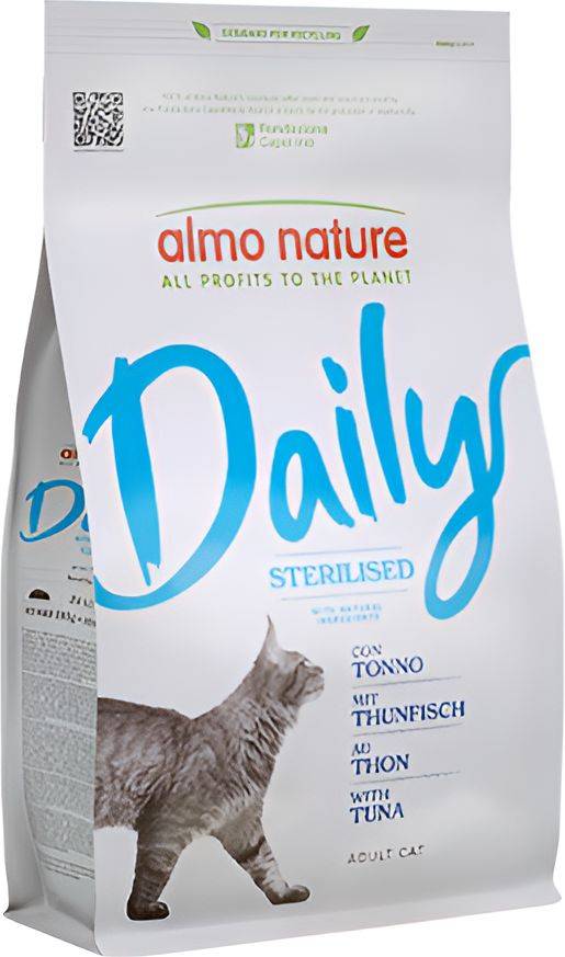 ΞΗΡΑ ΤΡΟΦΗ ΓΑΤΑΣ ALMO NATURE STERILIZED ΤΟΝΟΣ (12KG) ALMO NATURE