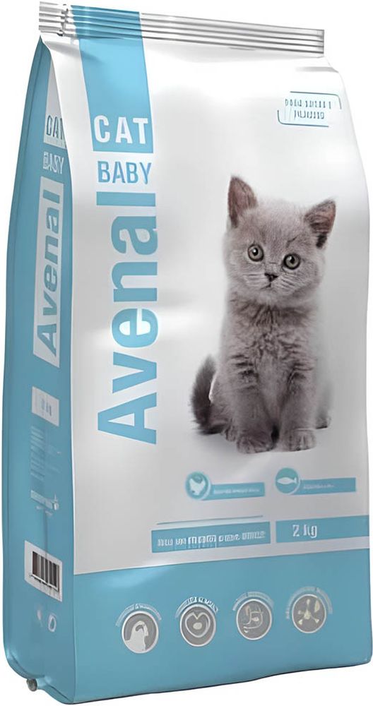 ΤΡΟΦΗ AVENAL CAT KITTEN ΜΕ ΚΡΕΑΣ (2KG)